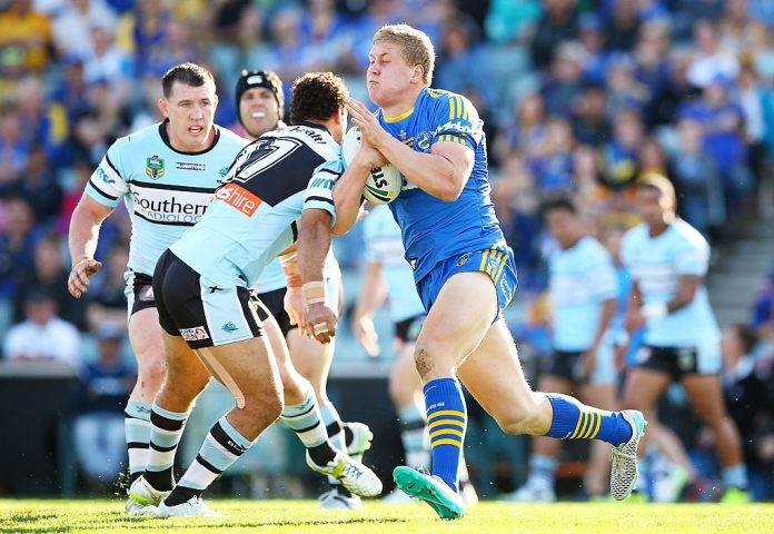 NRL Rd 25 - Eels v Sharks
