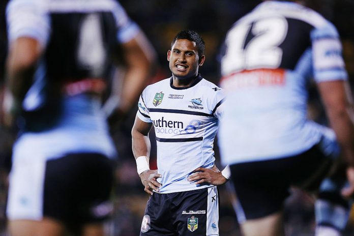 NRL Rd 21 - Warriors v Sharks
