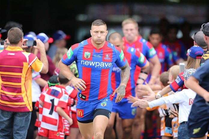 NRL Rd 10 - Knights v Sharks