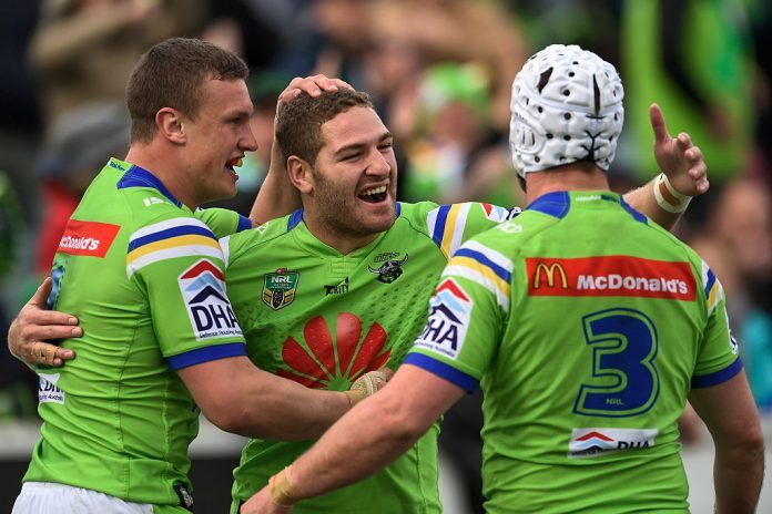 NRL Rd 24 - Raiders v Eels