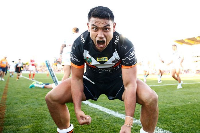 NRL Rd 23 - Tigers v Titans