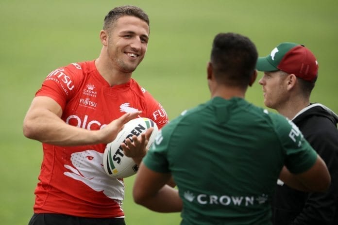 South Sydney Rabbitohs Training Session