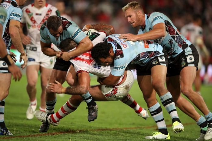 NRL Rd 10 - Dragons v Sharks