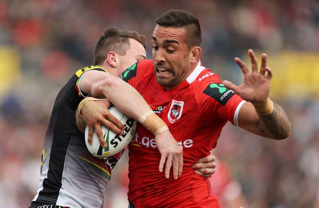 NRL Rd 25 - Panthers v Dragons