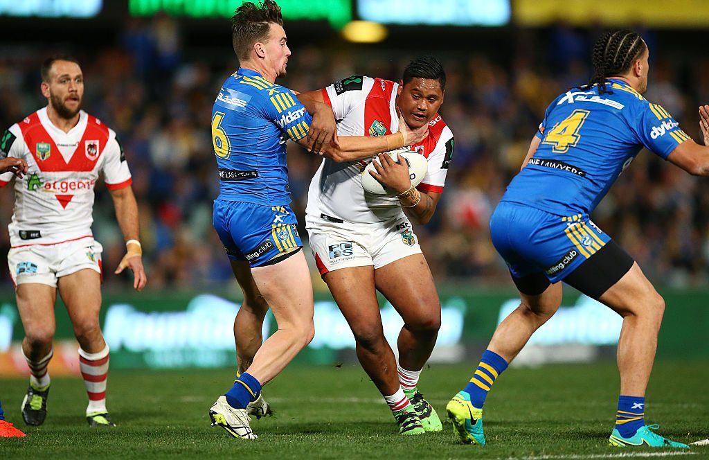 NRL Rd 25 - Eels v Dragons