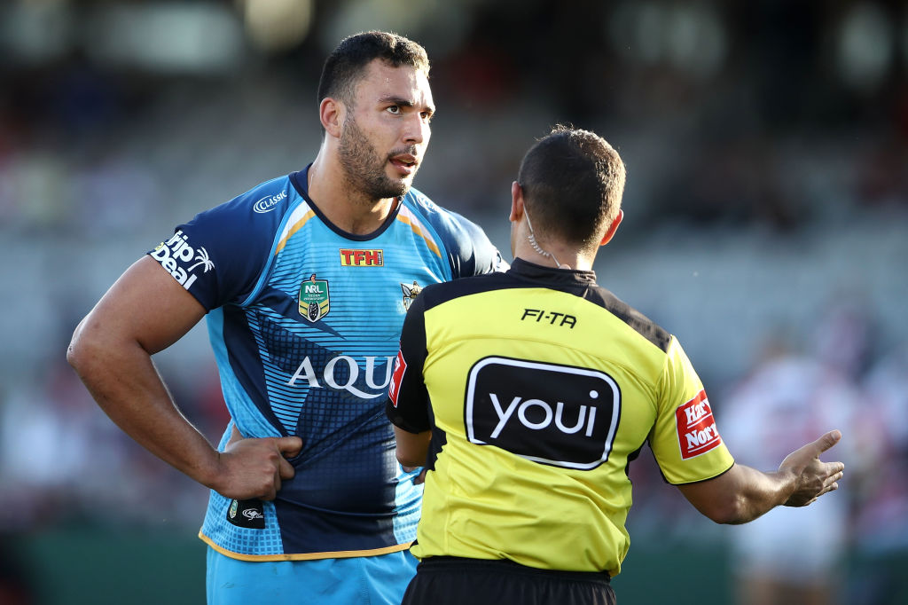 NRL Rd 23 - Dragons v Titans