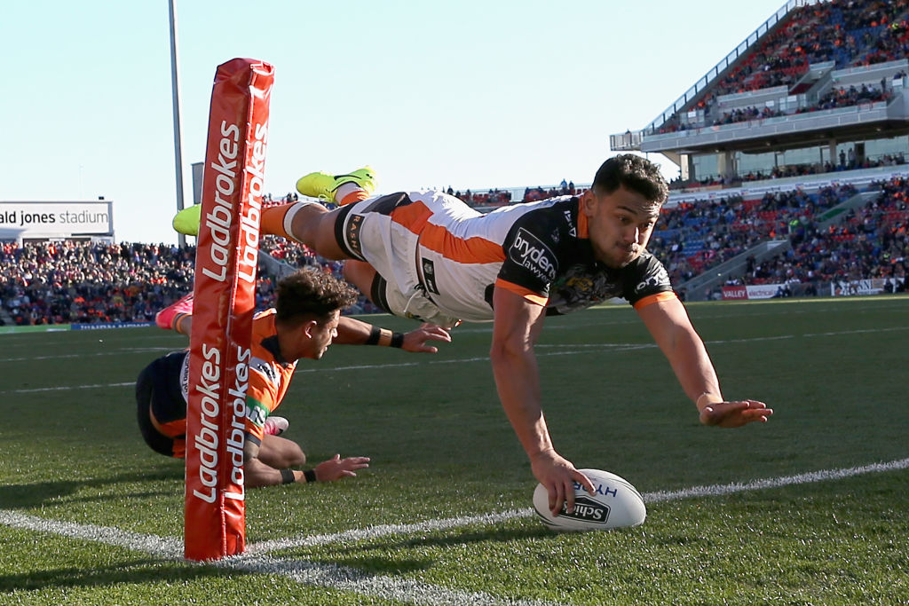NRL Rd 17 - Knights v Wests Tigers