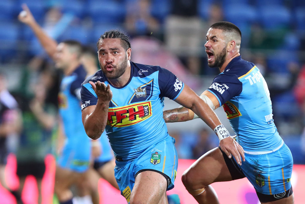 NRL Rd 1 - Titans v Raiders