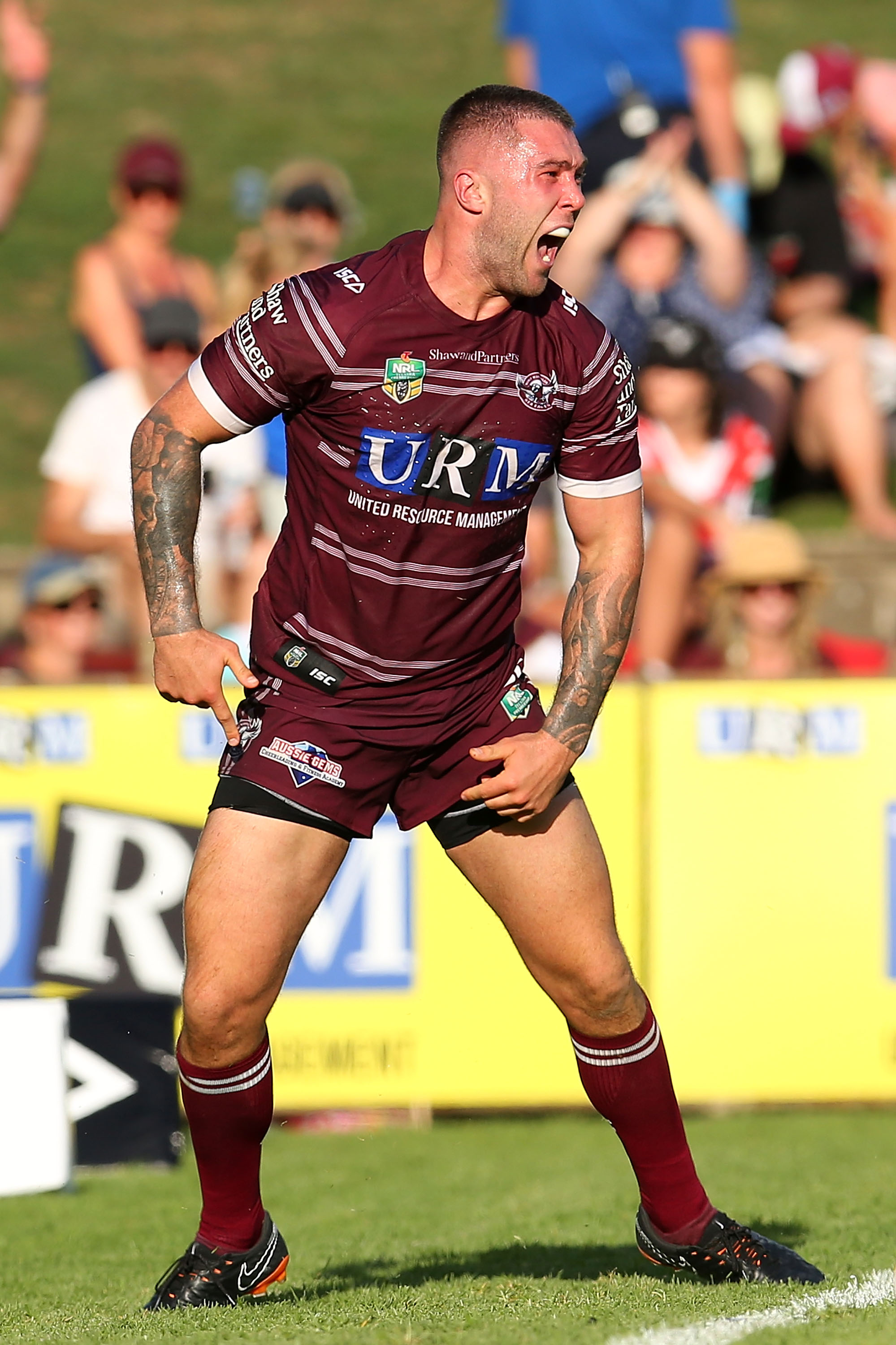 NRL Rd 2 - Sea Eagles v Eels