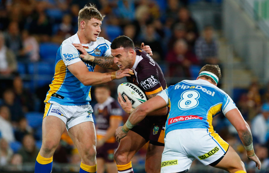 NRL Rd 22 - Titans v Broncos