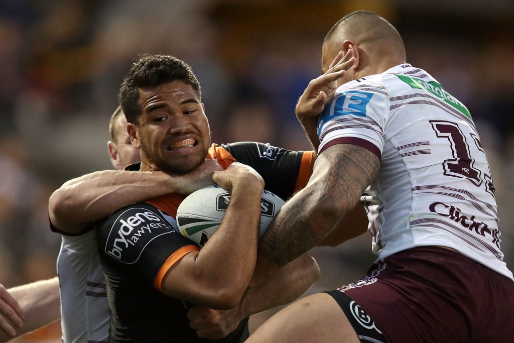 NRL Rd 23 - Wests Tigers v Sea Eagles
