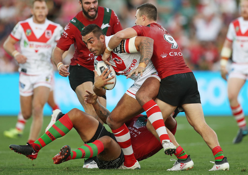 Rabbitohs v Dragons - NRL Trial Match