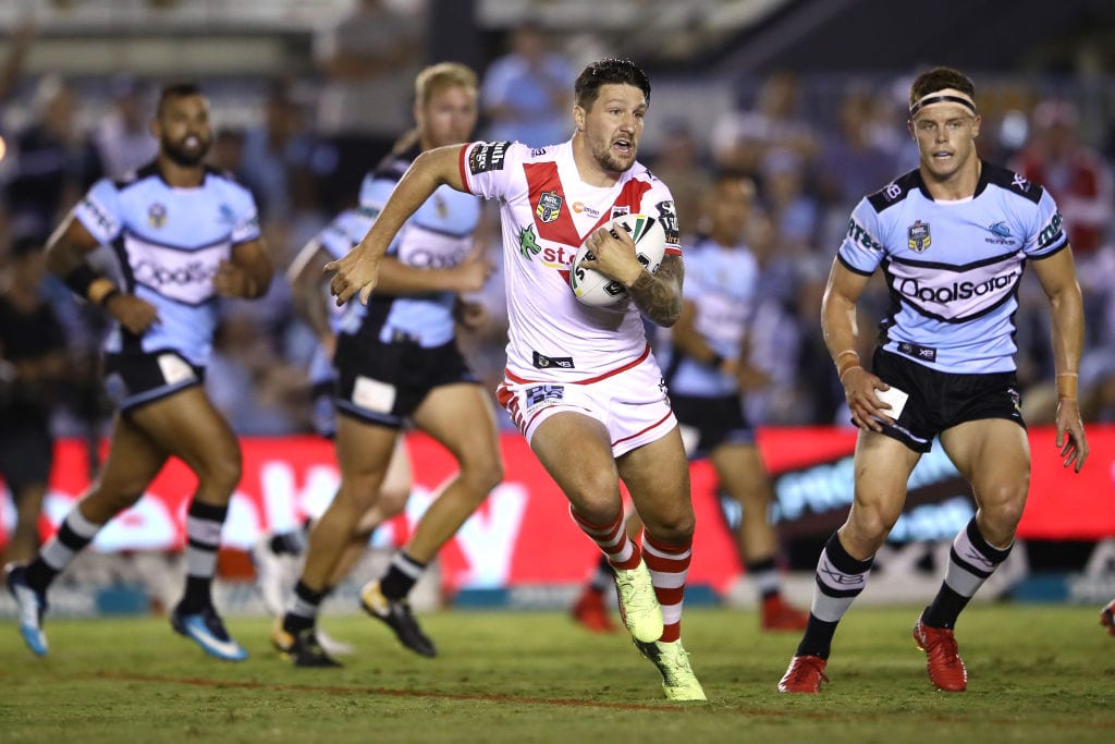 NRL Rd 2 - Sharks v Dragons
