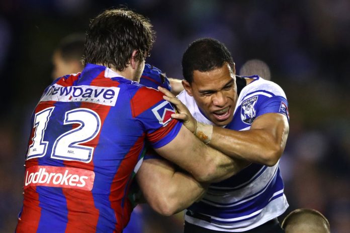NRL Rd 18 - Bulldogs v Knights