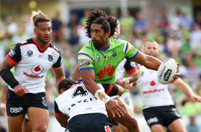 NRL Rd 3 - Raiders v Warriors