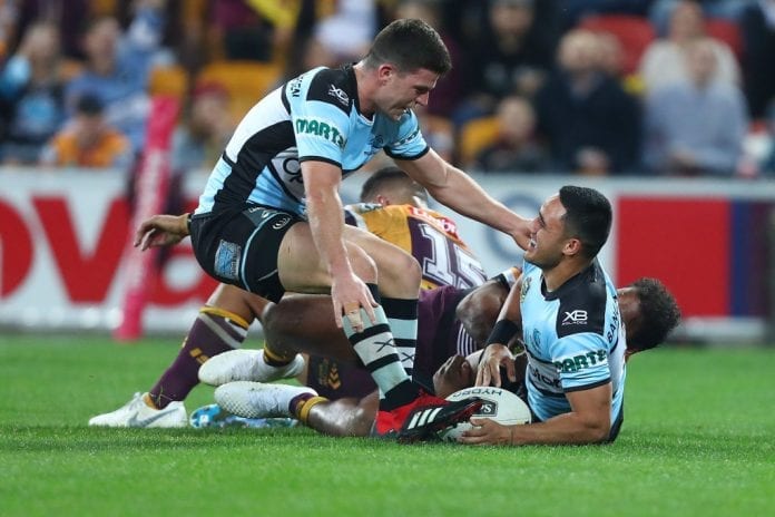 NRL Rd 20 - Broncos v Sharks