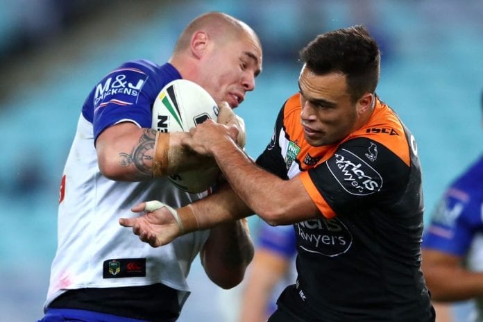 NRL Rd 20 - Bulldogs v Tigers