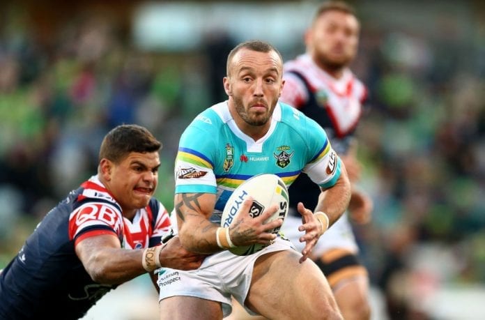 NRL Rd 12 - Raiders v Roosters