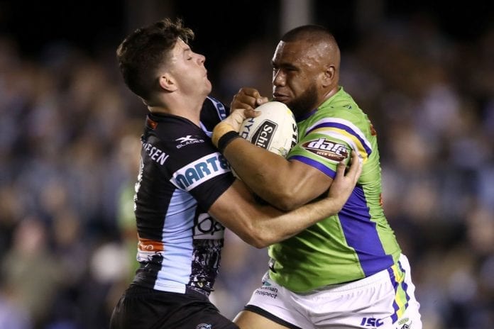 NRL Rd 22 - Sharks v Raiders