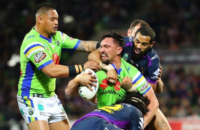 NRL Rd 26 - Storm v Raiders