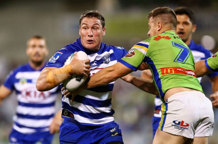 NRL Rd 5 - Raiders v Bulldogs