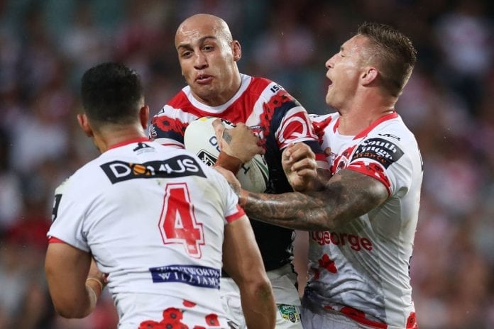 NRL Rd 8 - Dragons v Roosters