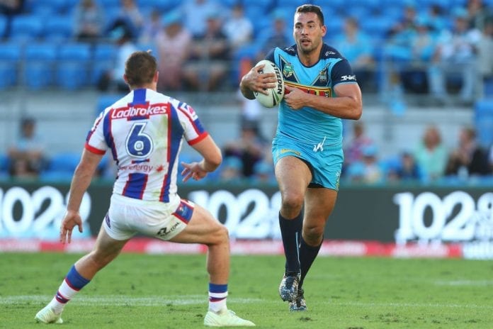 NRL Rd 11 - Titans v Knights