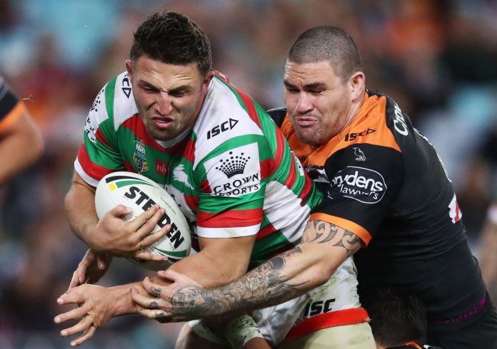 NRL Rd 19 - Tigers v Rabbitohs