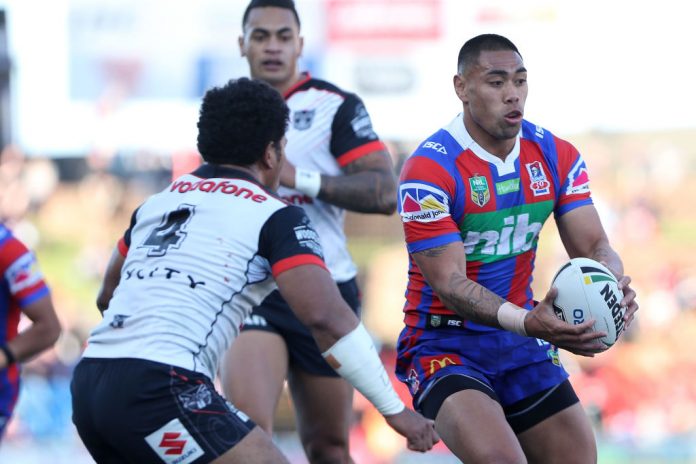 NRL Rd 22 - Knights v Warriors