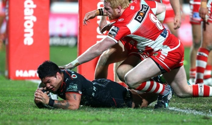 NRL Rd 7 - Warriors v Dragons