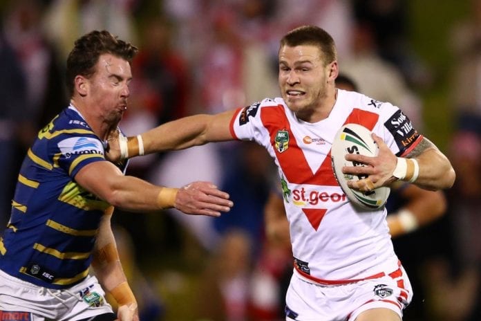 NRL Rd 16 - Dragons v Eels