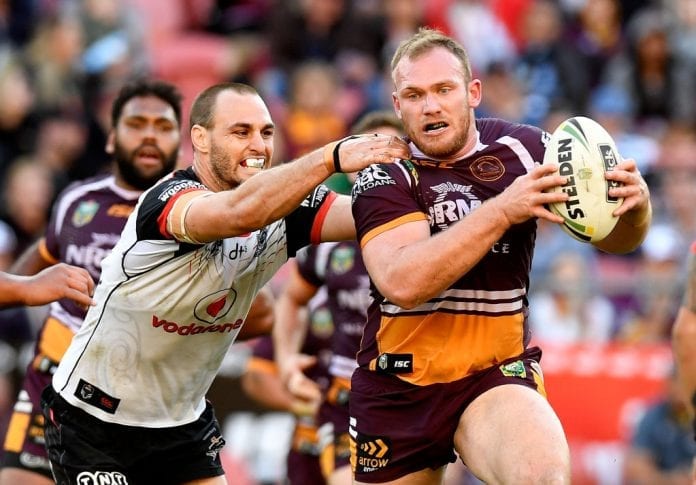 NRL Rd 18 - Broncos v Warriors