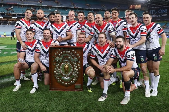 NRL Rd 25 - Eels v Roosters