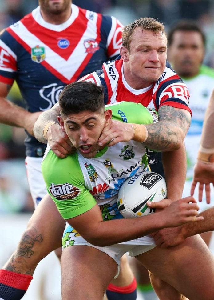 NRL Rd 23 - Raiders v Roosters