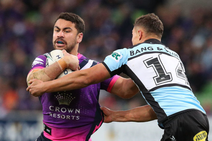 NRL Rd 22 - Storm v Sharks