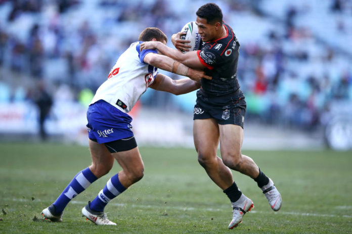 NRL Rd 23 - Bulldogs v Warriors
