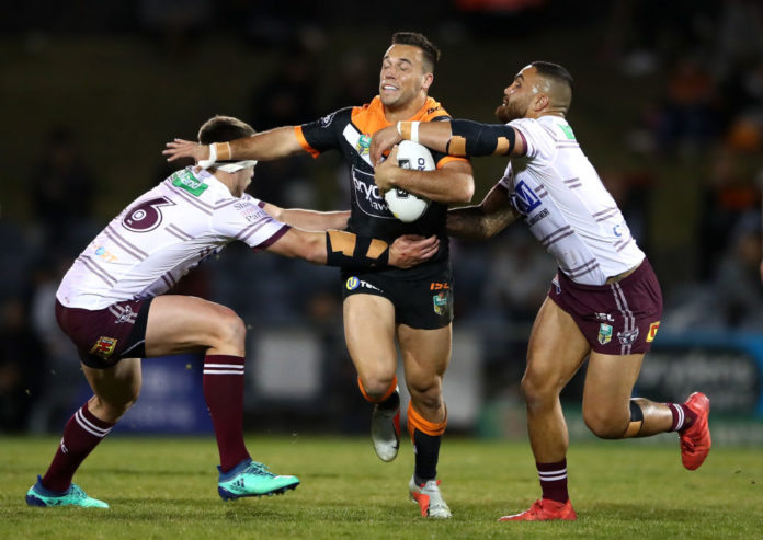 NRL Rd 24 - Tigers v Sea Eagles
