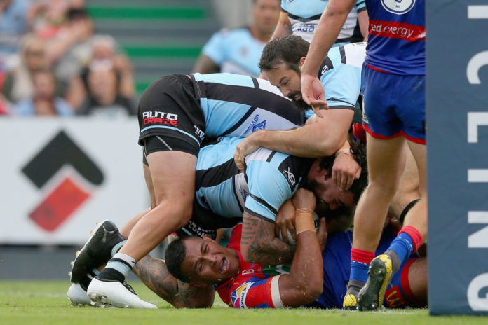NRL Rd 1 - Knights v Sharks