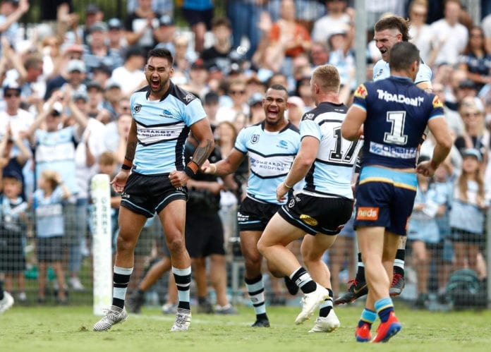 NRL Rd 2 - Sharks v Titans
