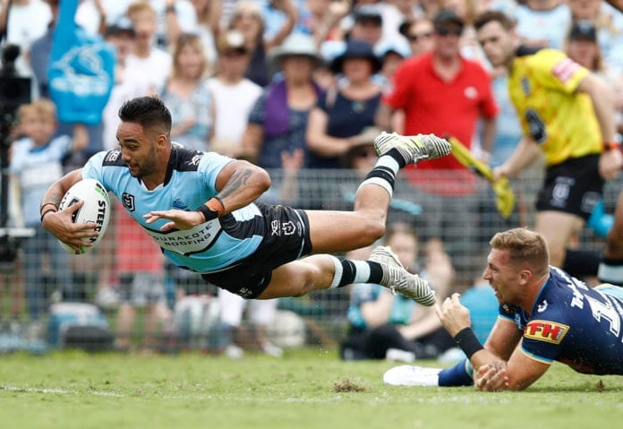NRL Rd 2 - Sharks v Titans