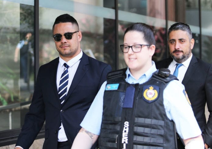 Jarryd Hayne Appears In Newcastle Court