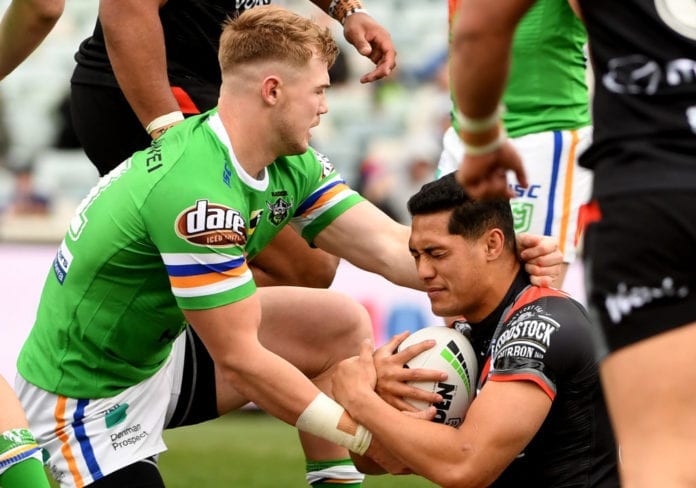 NRL Rd 25 - Raiders v Warriors