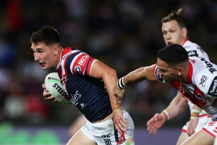 NRL Rd 23 - Dragons v Roosters