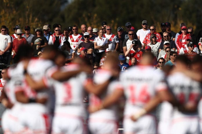 NRL Rd 10 - Dragons v Knights