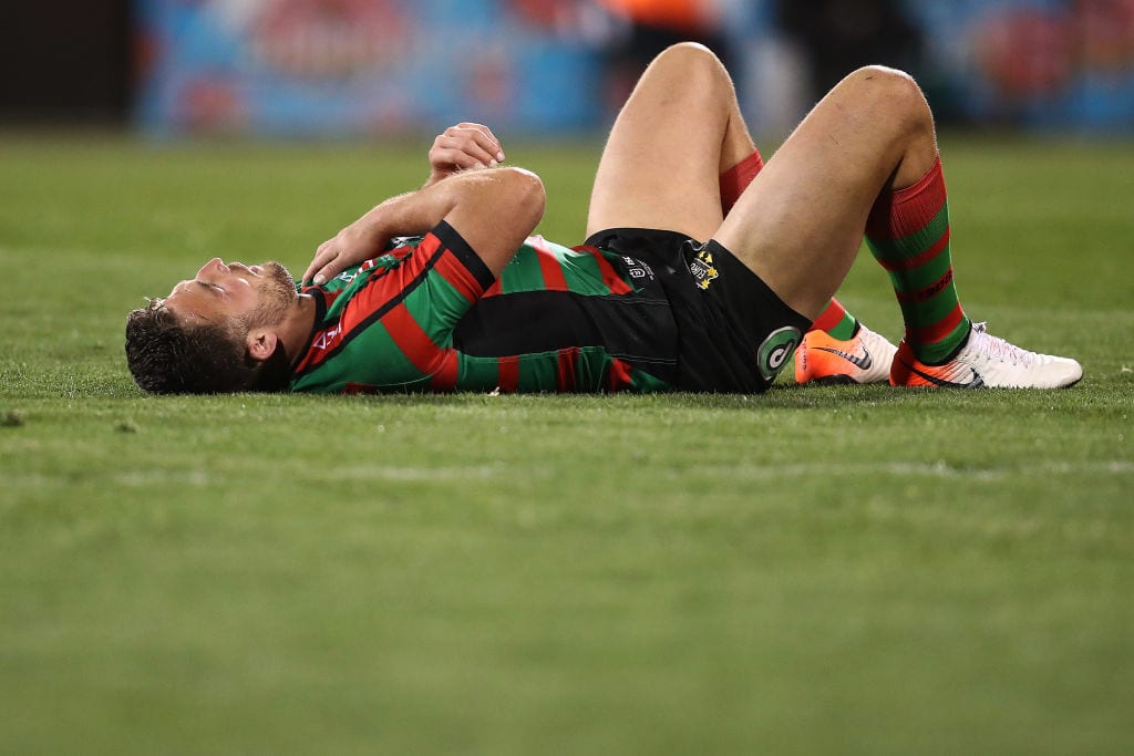 Rabbitohs Fear For The Future Of Captain Sam Burgess Zero Tackle